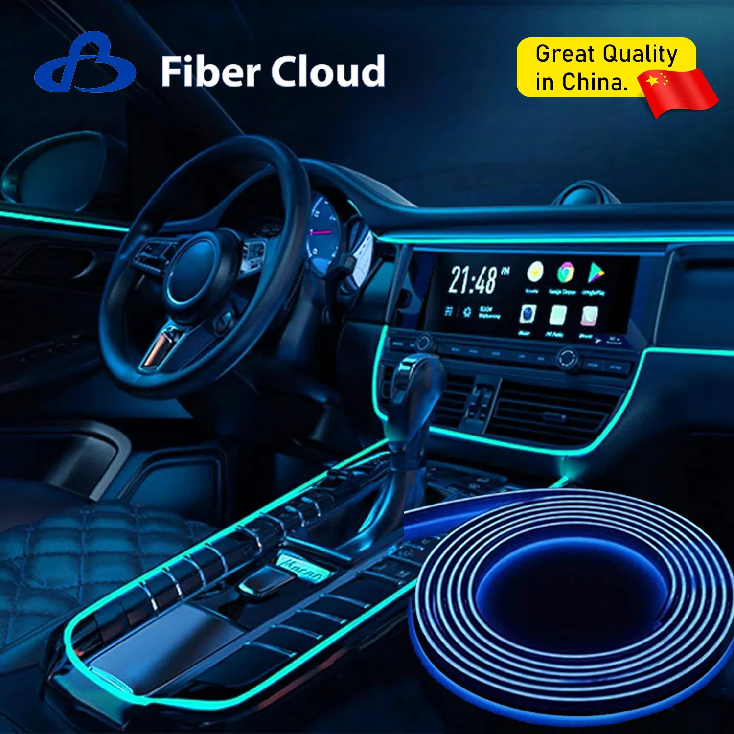 Car LED Cold Light Source Interior Atmosphere Light