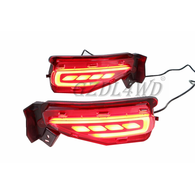 Задние светодиодные противотуманные фары для Toyota Fortuner 2016-2019