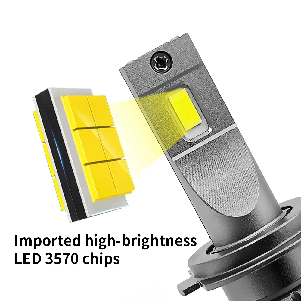 Светодиодная фара H4 H7 H11 9005 6500K 12V 24V