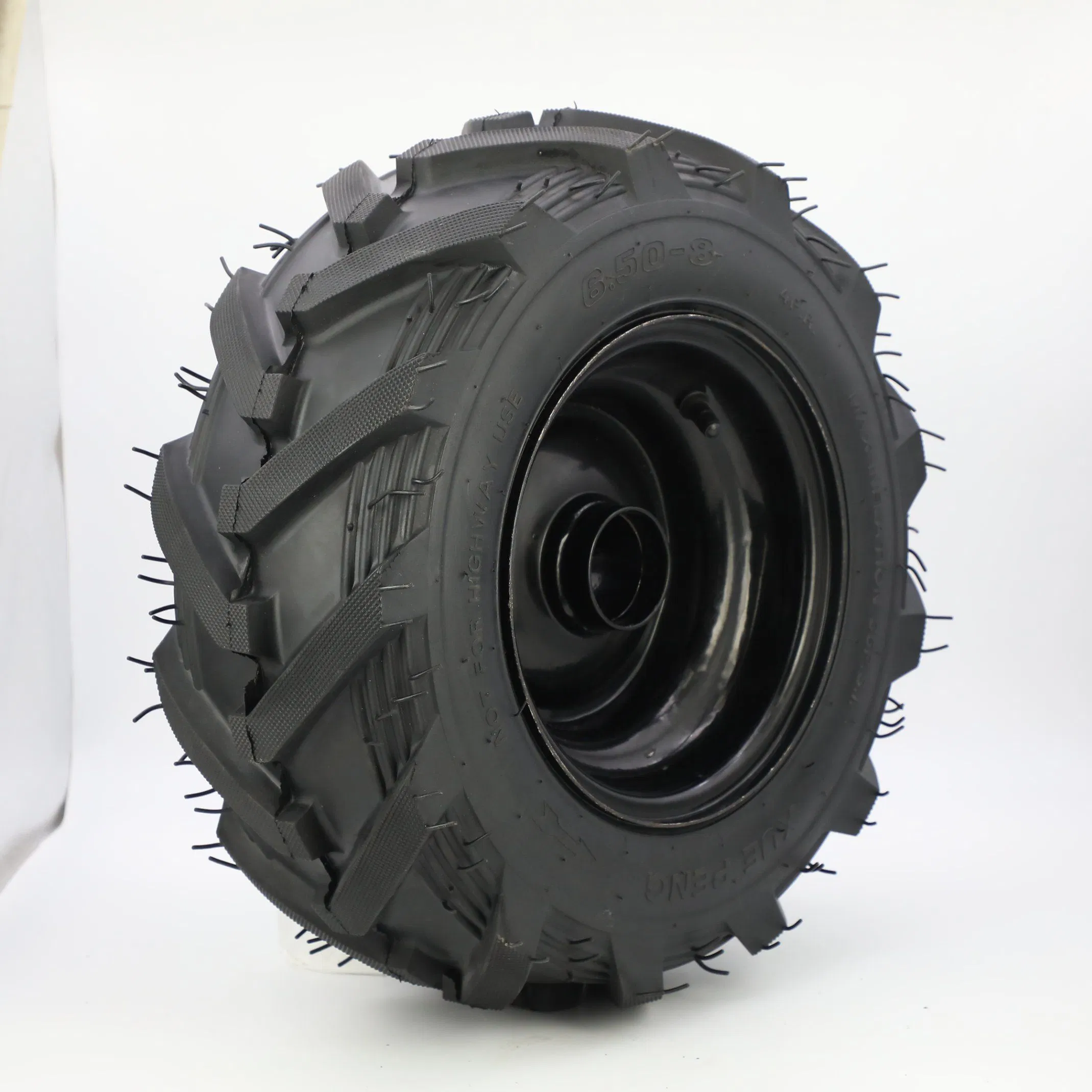 6.50-8 Durable Rubber Wheels for Tractors & AG Equipment All Terrain Tubeless ATV Tires