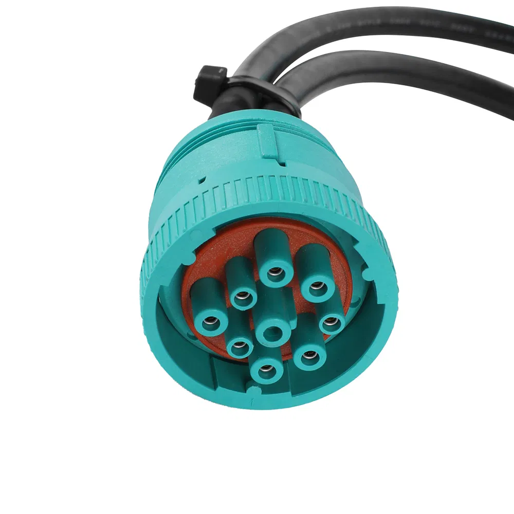 Universal SAE J1939 9pin 16pin with Brackets and Buzzer Eld Y Cable