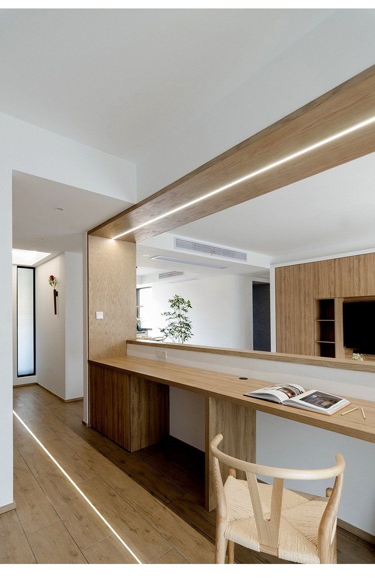 Линейный светильник LED Black Linear Light встраиваемый