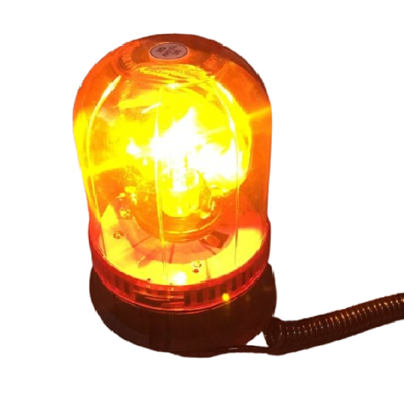 Магнитная вращающаяся маячковая лампа 55W для аварийных авто