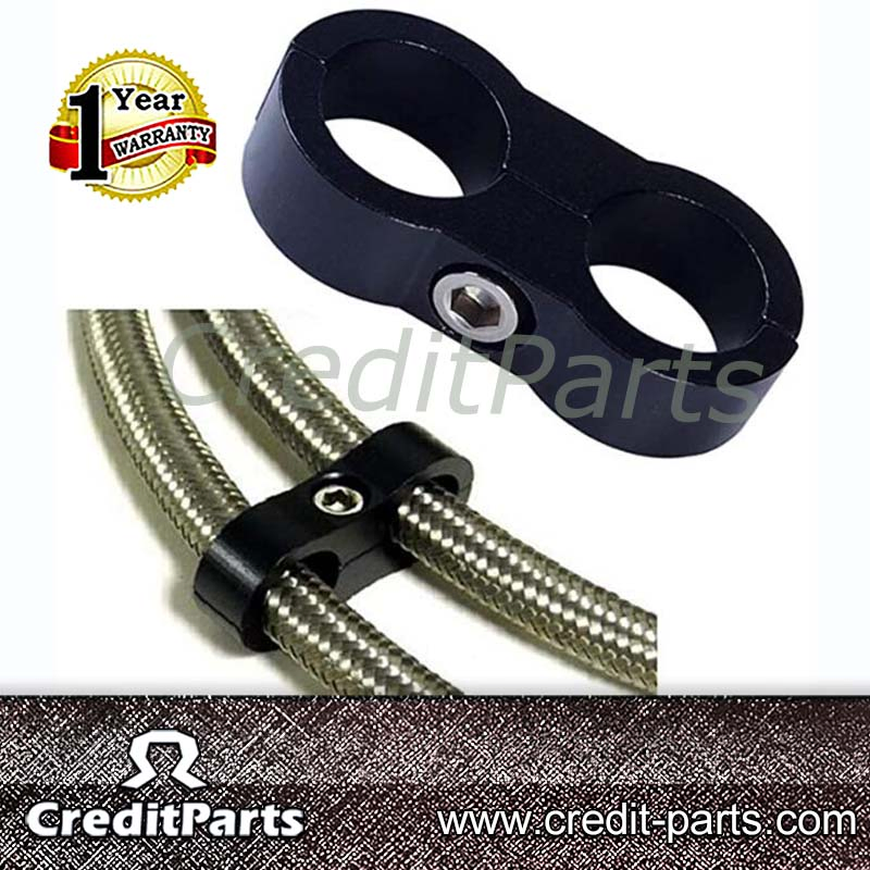 4an 6an 8an 10an 10 Hose Separator Clamp Fuel Line Hose