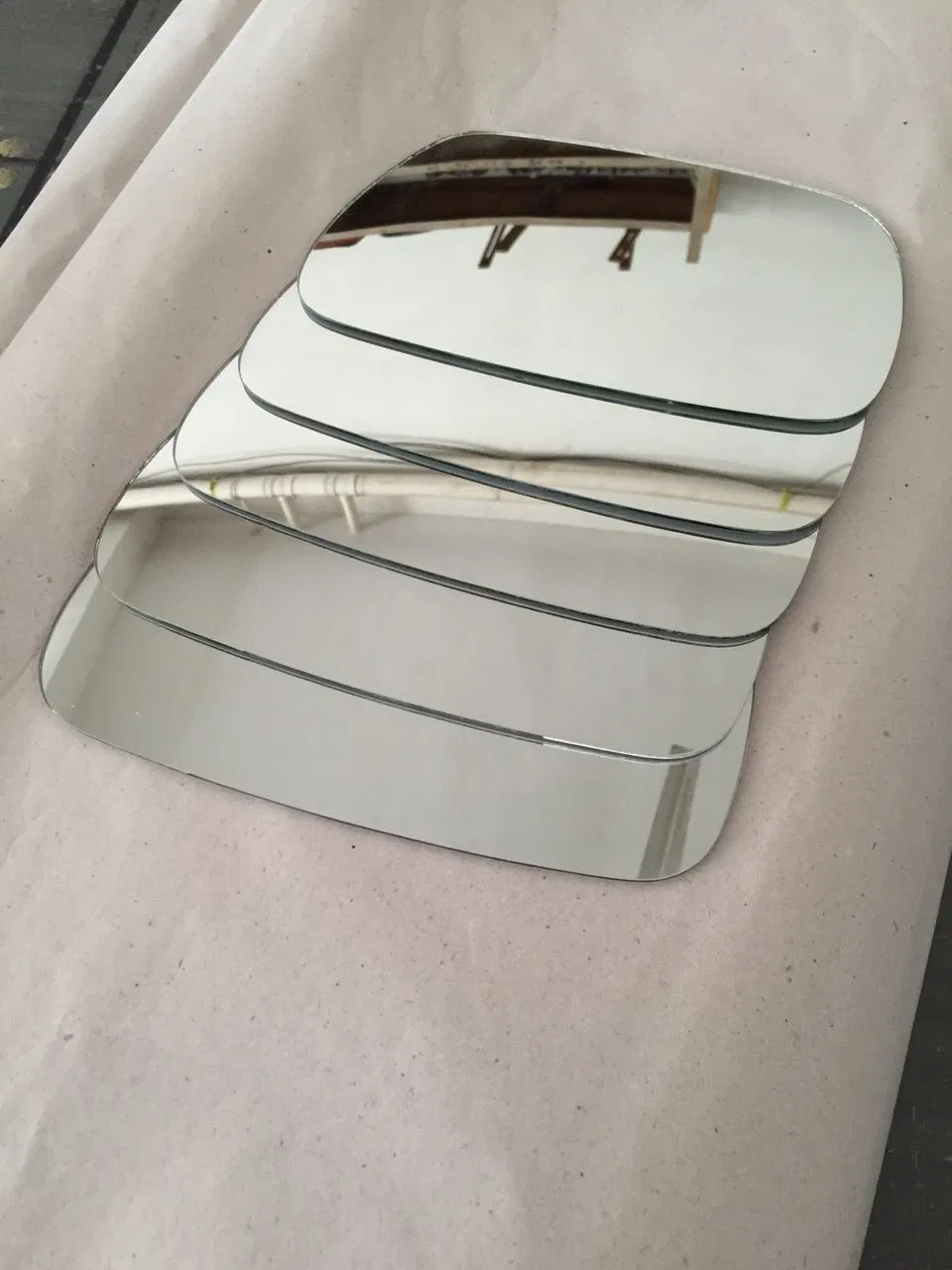 Asperical Double Radius Auto Mirror Glass Lens