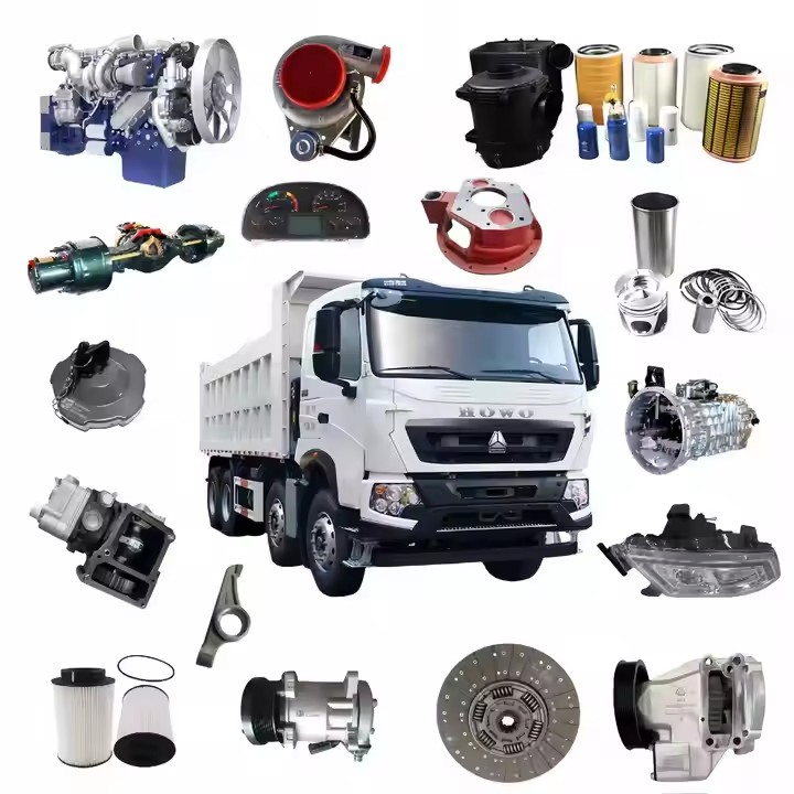 Weichai Engine Sinotruk HOWO A7 Sitrak Hohan Shacman Beiben Foton FAW Dongfeng Trailer Tractor Mining Dump Cargo 371 380 420 Truck Spare Parts Semi Truck Parts