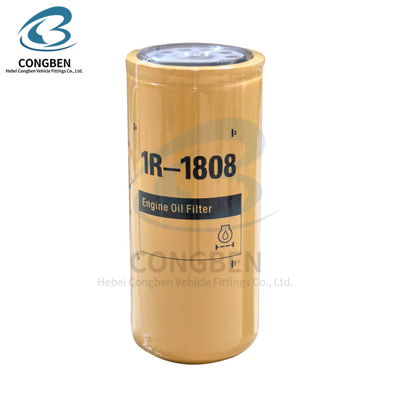 Excavator Parts Engine Oil Filter 1r1808 1r-1808 Used for Caterpillar Cat