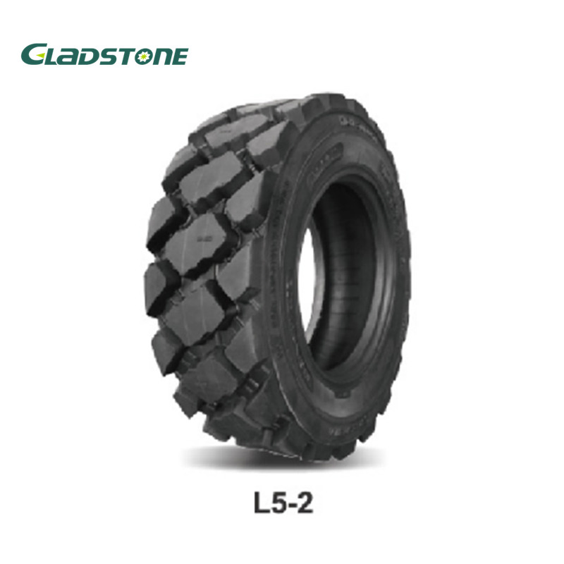 Gladstone Brand Loader Tires OTR Tyre10-16.5 12-16.5 High Quality for Loader Tubeless Nylon Industrial Tyres