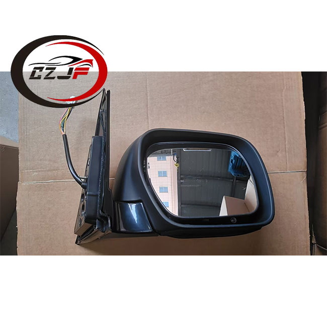 Czjf New Body Parts Car Accessories Rearview Mirror with 10 Wires for Mitsubishi Pajero 4 2015 2016 2017 2018 2019 2020 OE 7632A489