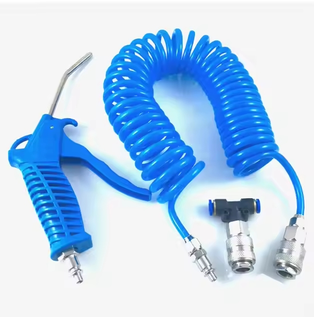 Pneumatic Air Duster Kit Blow Gun & Hose Set for Industrial Dust Removal Portable Cleaning