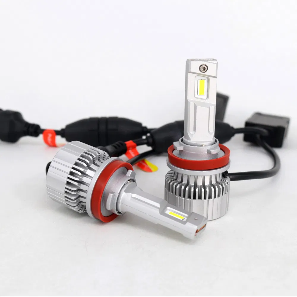 Мощная светодиодная фара 65W 12000lm F6c H8 H11 Canbus