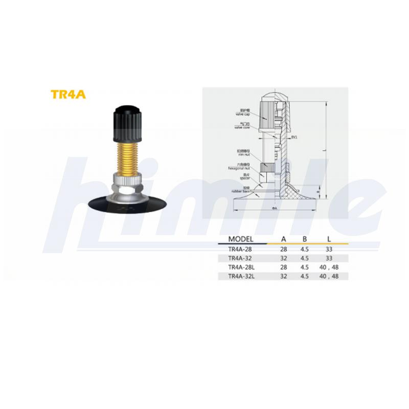 Вентиль TR4S-38 для мотоциклетной камеры Himile