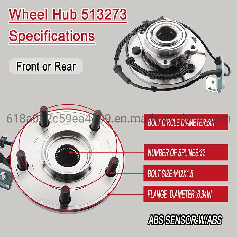 Передний ступичный подшипник для Chevrolet, Cadillac, Ford