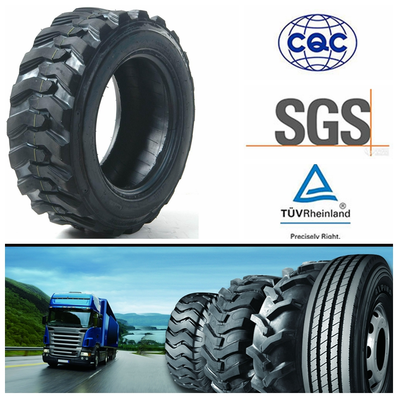 Alpina Brand Skid Steer Tires Popcart Tires 10-16.5, 12-16.5