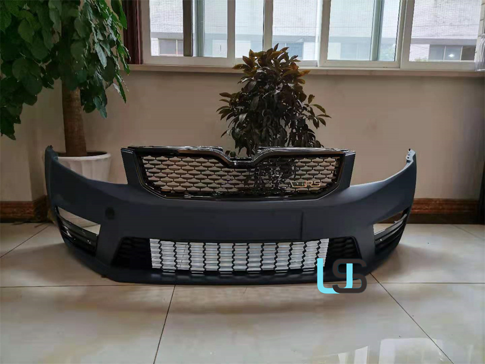 Auto Modified Front Bumper Grille Body Kit for Octavia A7 RS