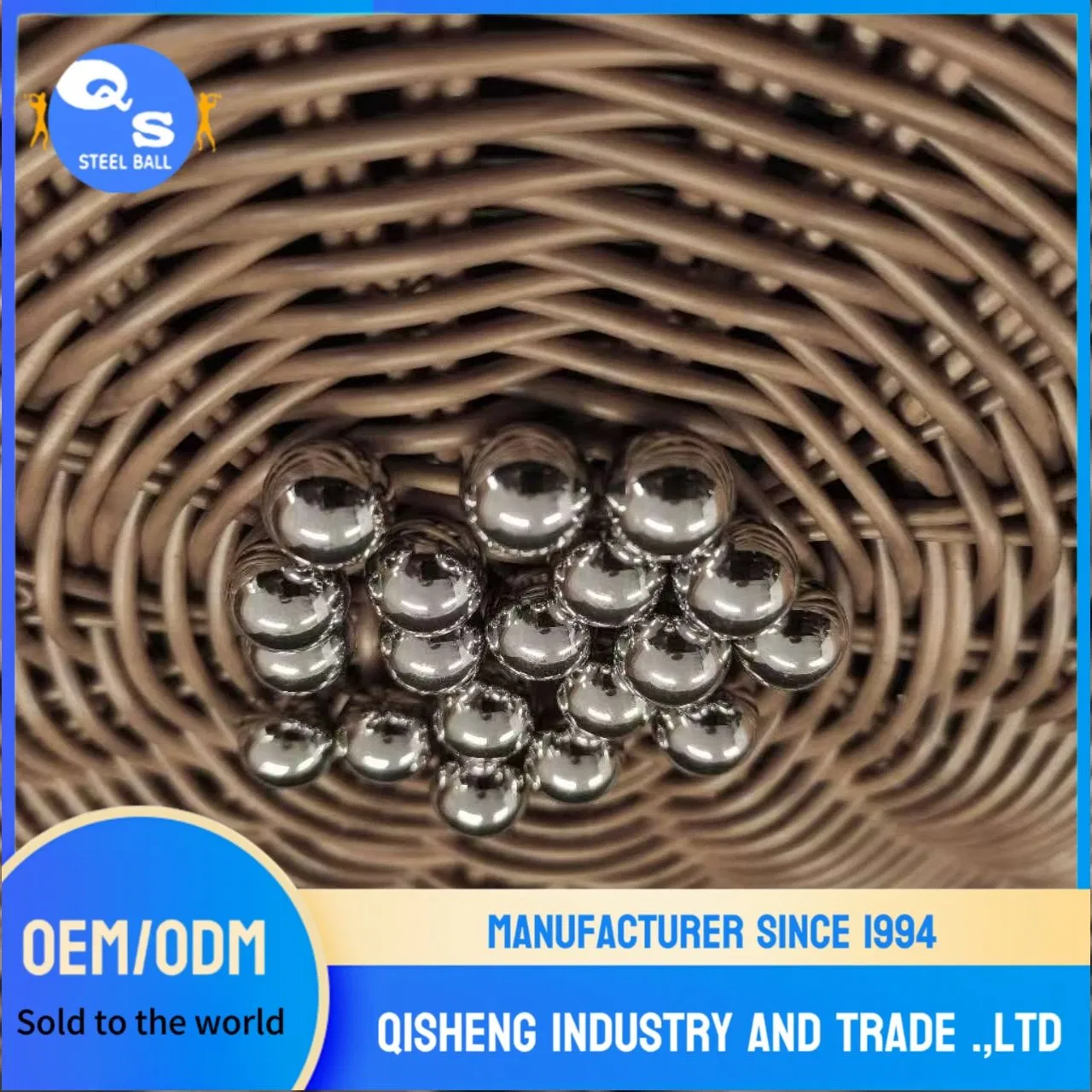 Шарики подшипниковые AISI52100 магнитные 3.969-6.35мм