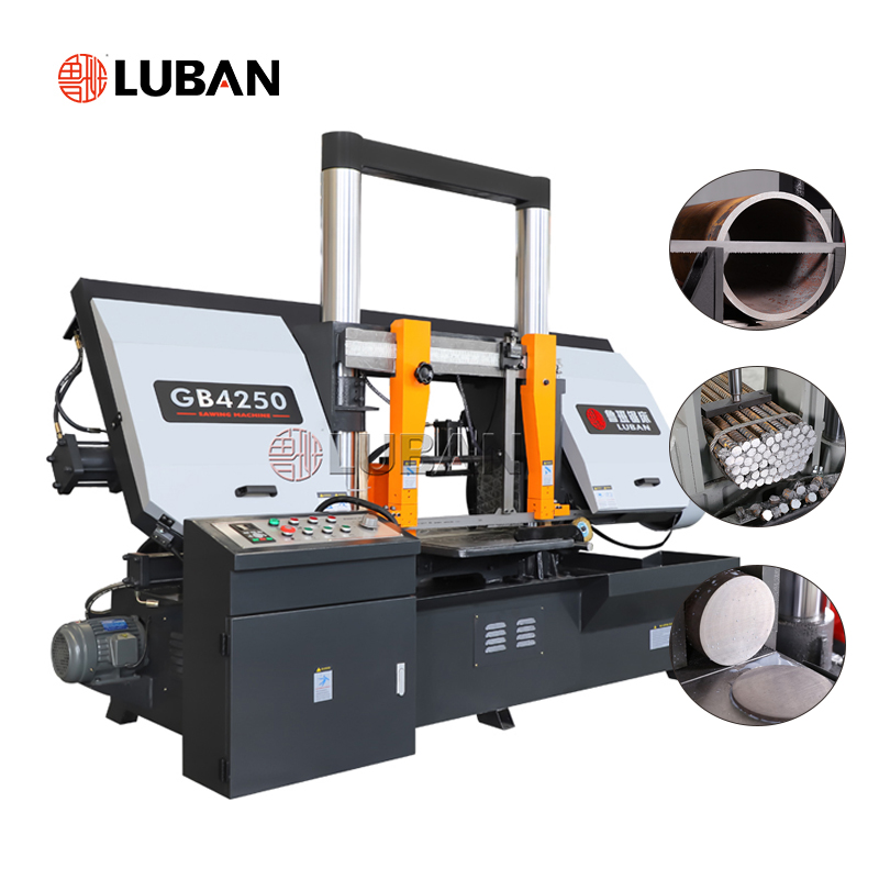 Lubansaws GB4250 Горизонтальная гидравлическая ленточная пила по металлу