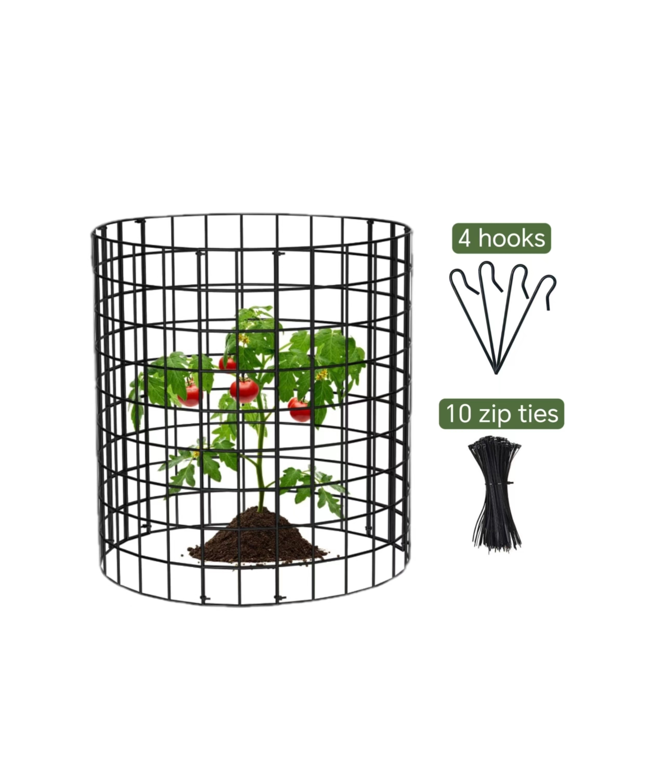 Tree Guard Mesh 35cm (2", 3", 4" Diameter) – Garden Protection for Plants from Rabbits and Chickens