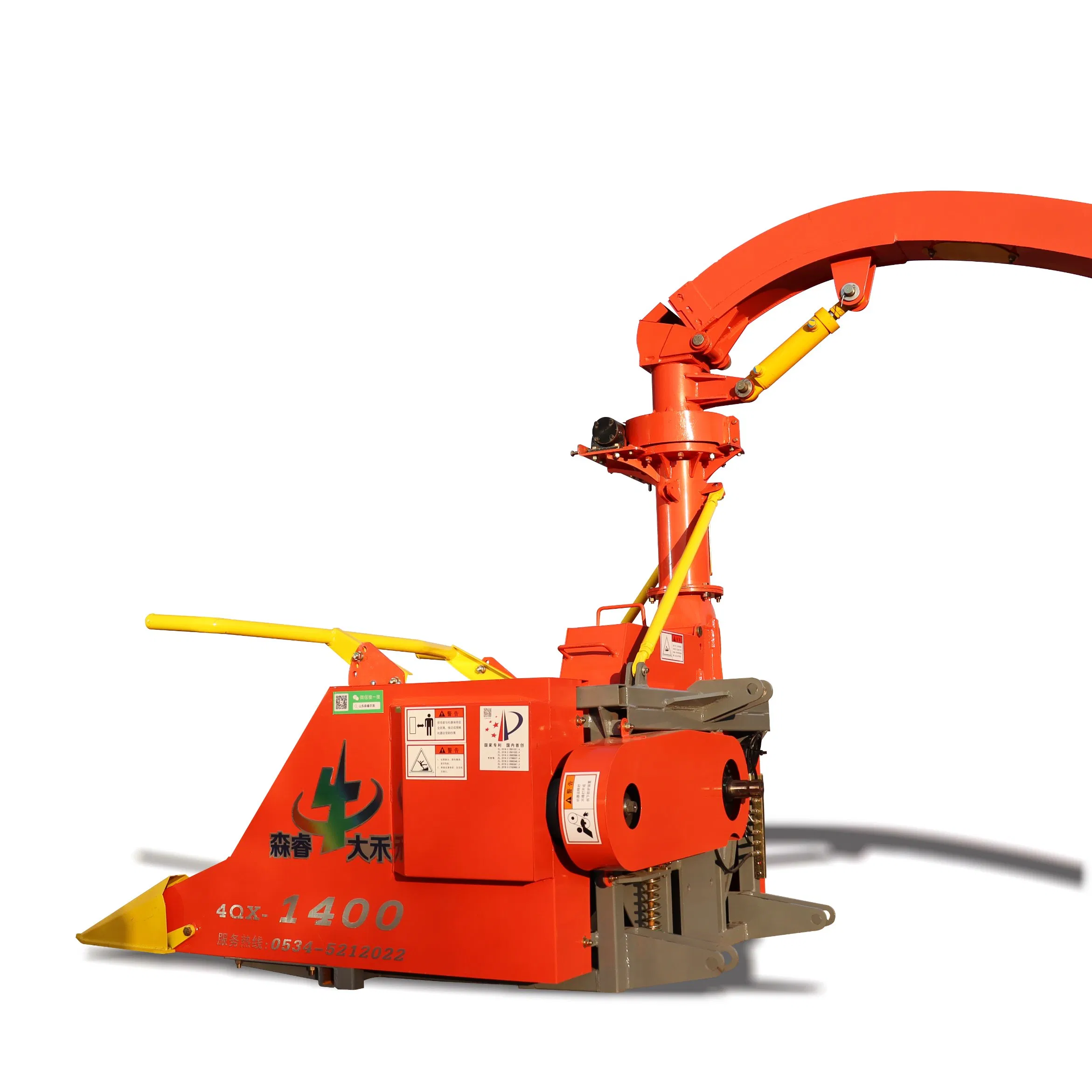 Силосный комбайн для кукурузы и трав 4QX-1400