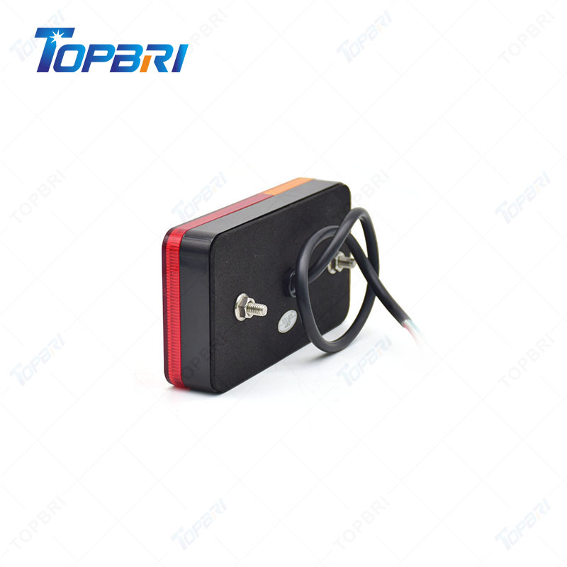 Rectangular Agriculture LED Rear Safety Combination Lights for Trucks Trailers