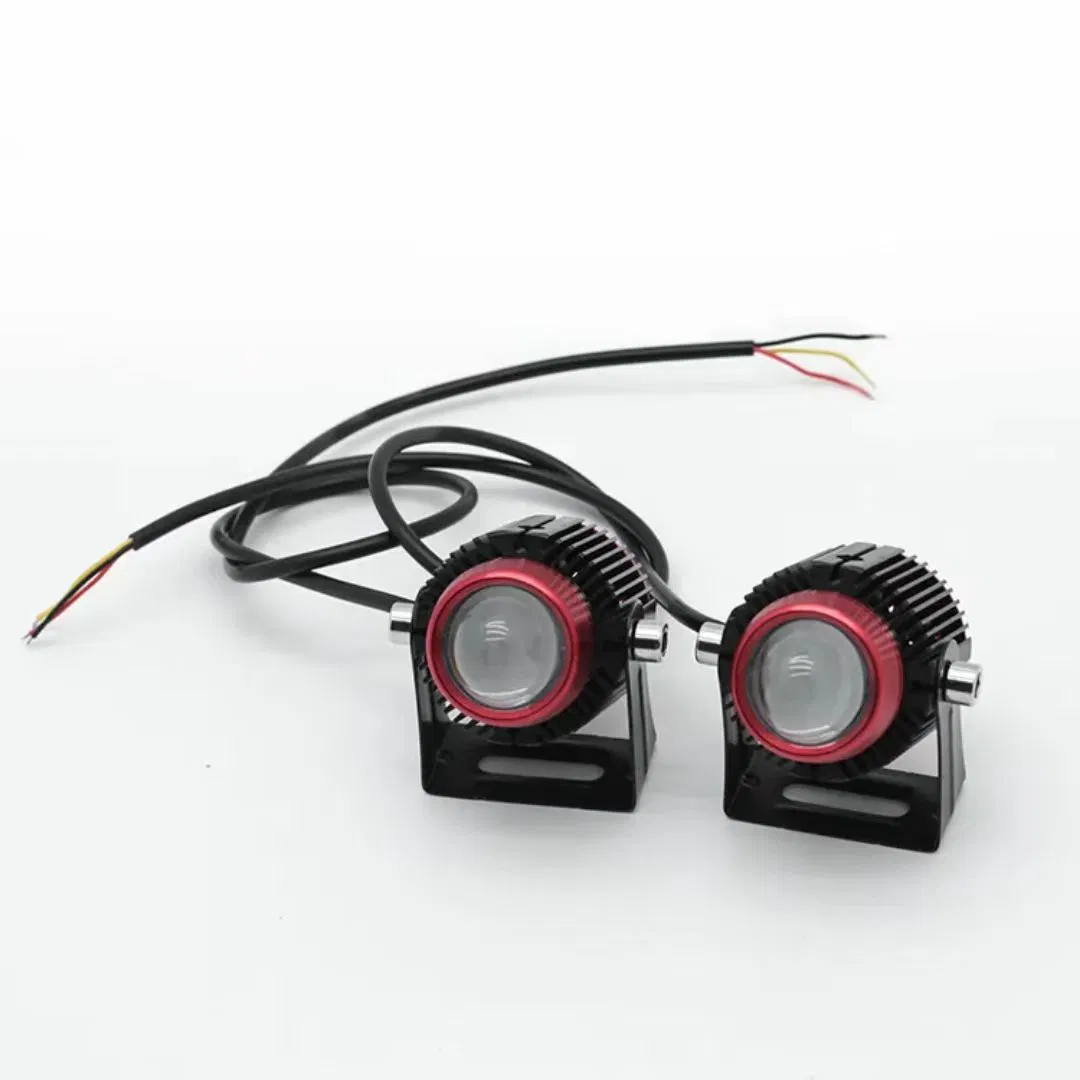 Двухцветная светодиодная фара для мотоцикла