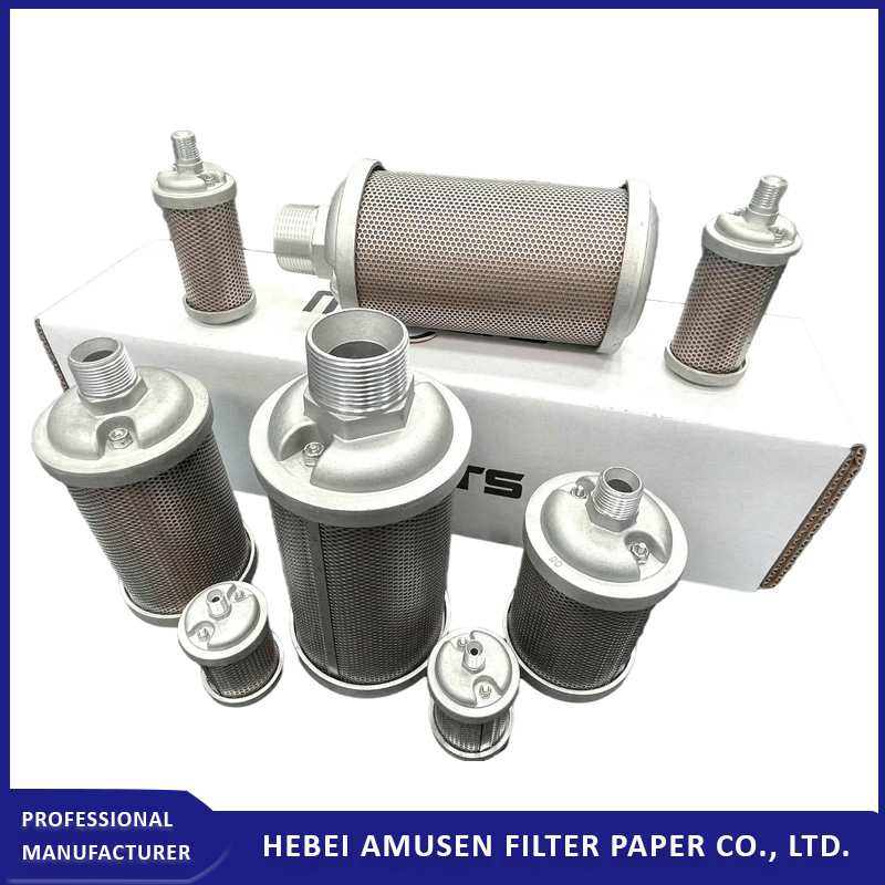 Глушитель выхлопа воздуха 1 дюйм для компрессора