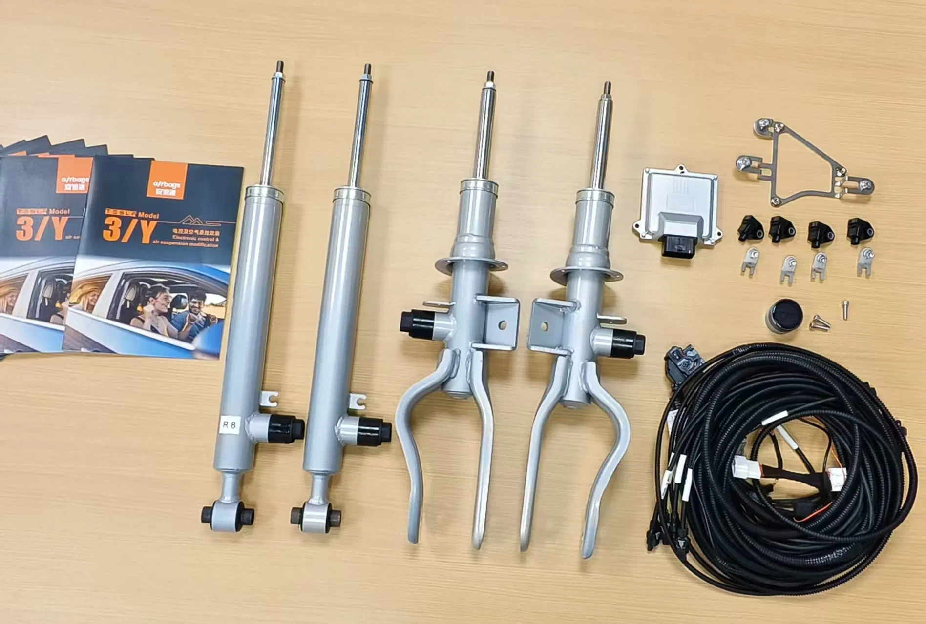 High-Performance Air Shock Absorber System for Tesla Model 3/Y