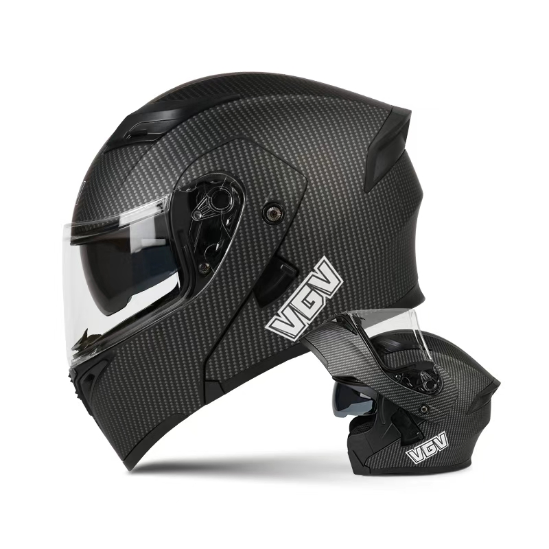 Vgv 90 Personalised Motorcycle Full Face Helmet Men Women Fashion Dual Lens