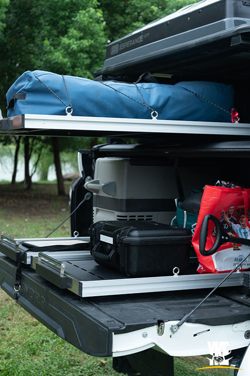 Pickup Truck Aluminum Truck Bed Slide Tray