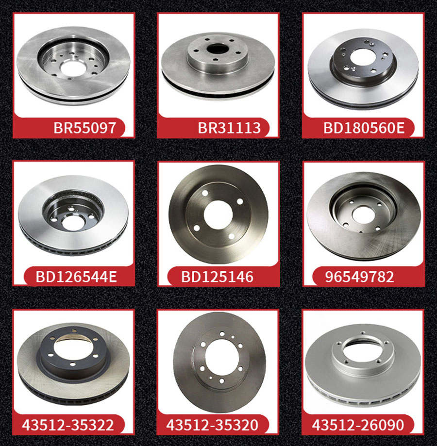 Тормозной диск передний/задний для авто