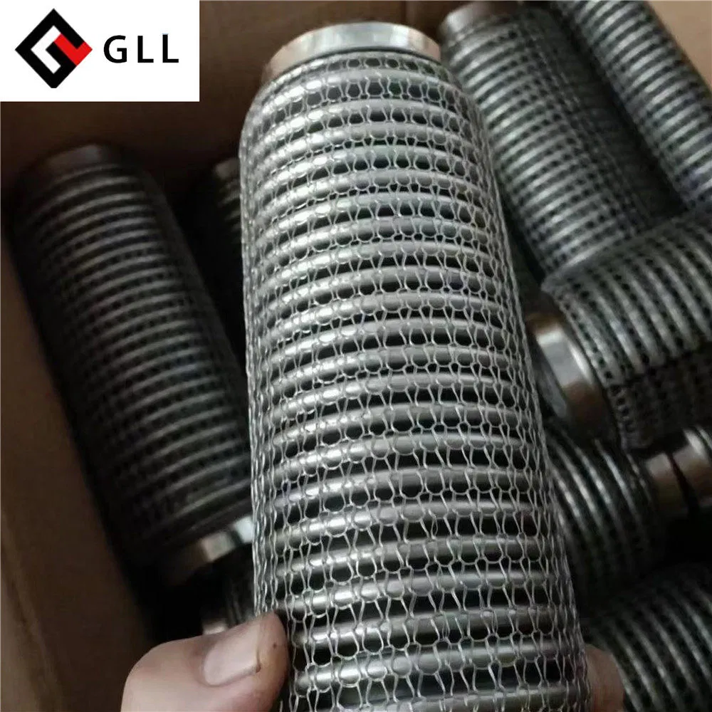 Гибкая труба 4 дюйма из нержавеющей стали с фланцем