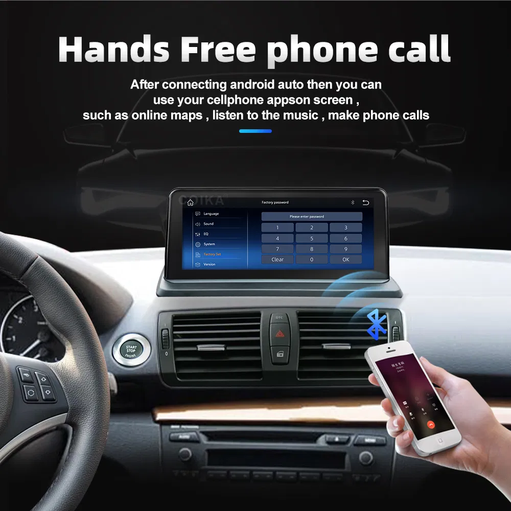 Мультимедиа 10.25 дюймов с CarPlay для BMW E87