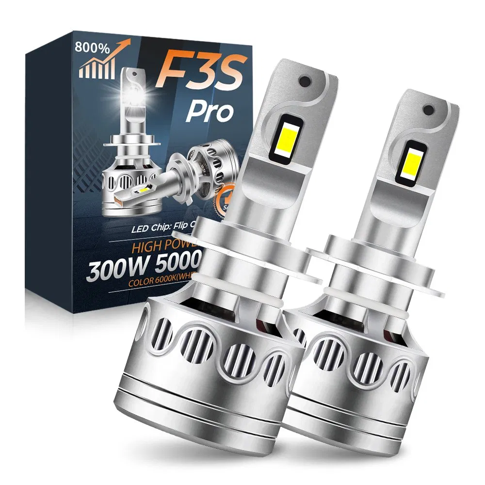 High Power F3s PRO H1 H3 H4 H7 LED Canbus Hb3 9005 Hb4 9006 LED Headlights 350W 50000lm Car Light Bulbs Automobiles Auto Lamp