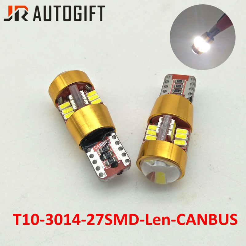 Светодиодная лампа T10 W5W 27SMD Canbus для авто