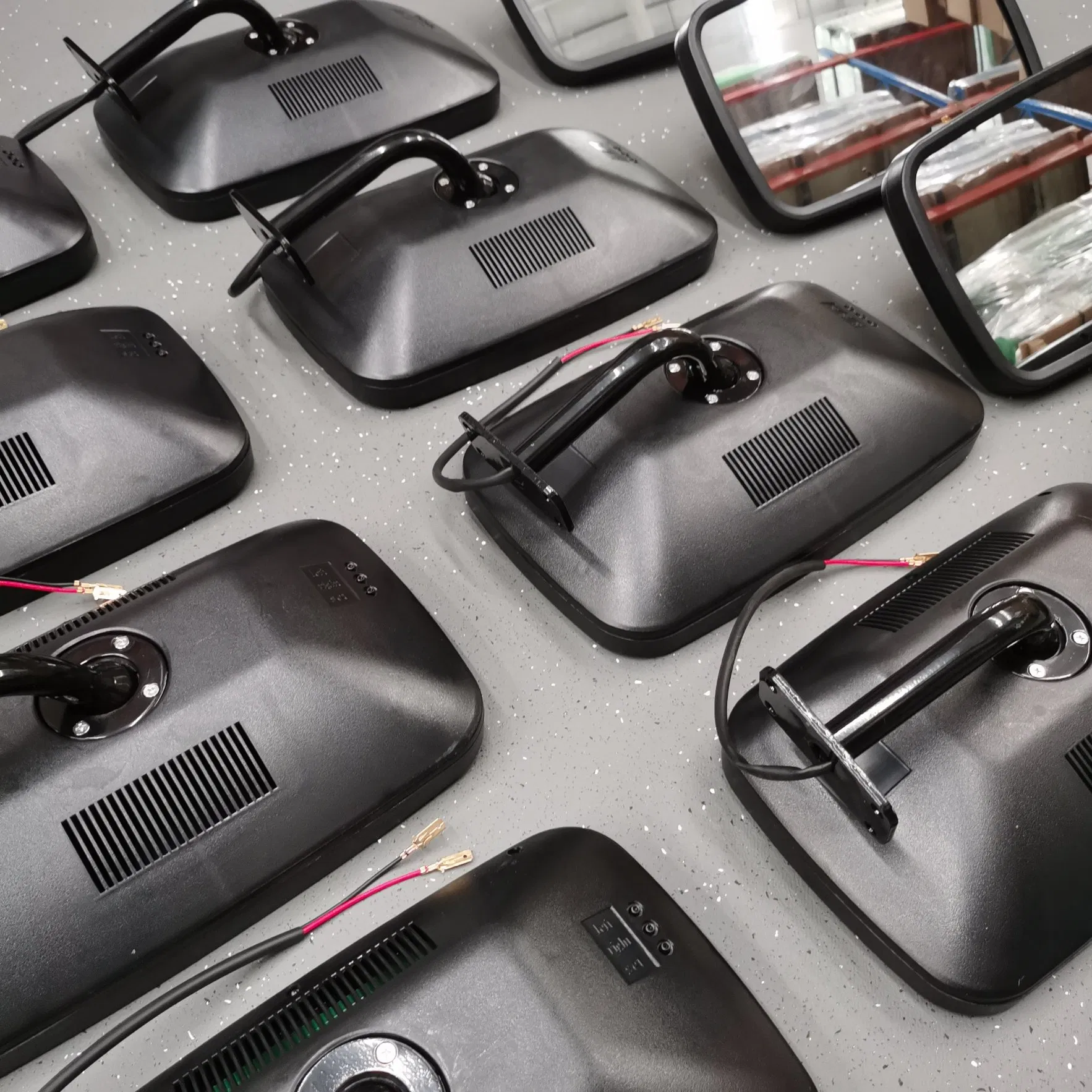 Bus Truck Coach Interior Digital Clock Rearview Mirror Rear View Mirror