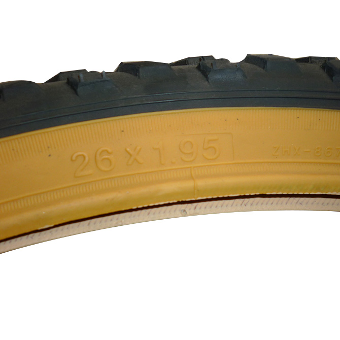 Велосипедная покрышка с цветными полосами, 26-28 дюймов