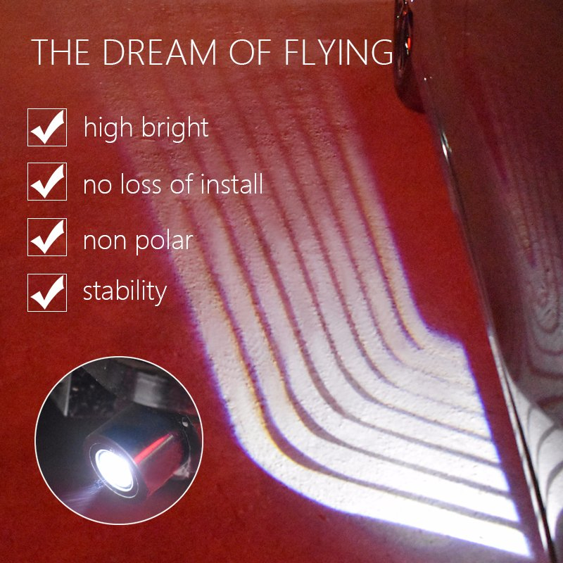 Проектор логотипа на дверь авто LED