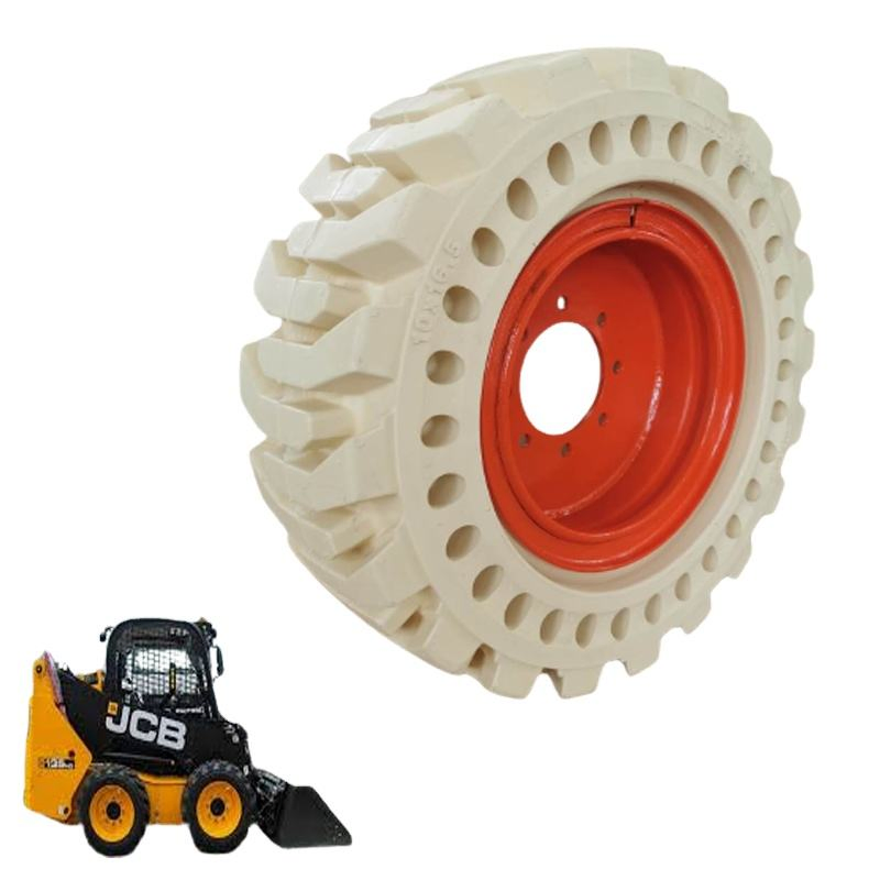 Wonray Brand High Quality Solid Skid Steer Tires 12X16.5 Non Marking Wheel