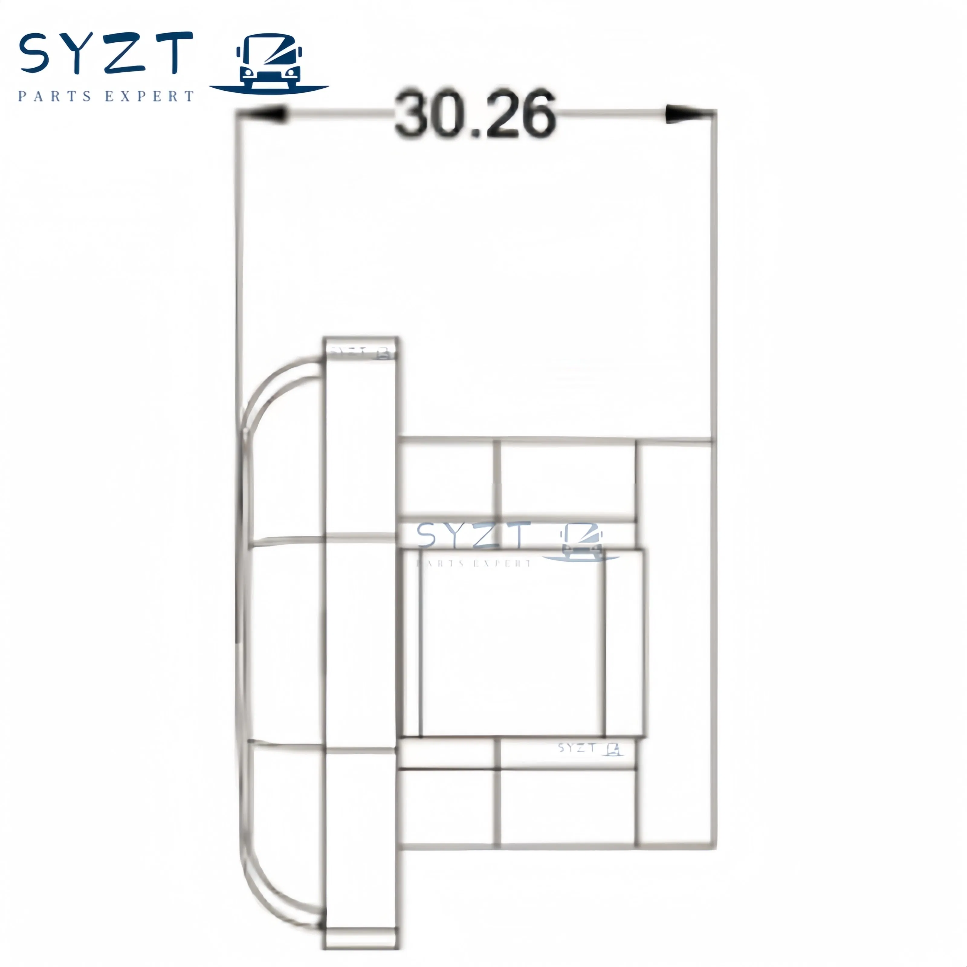 Боковой указатель поворота для автобусов LED 12V