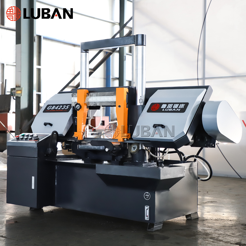Lubansaw Band Saw Metal Cutting Machine 200-1000mm Semi-Automatic Band Sawing Machine