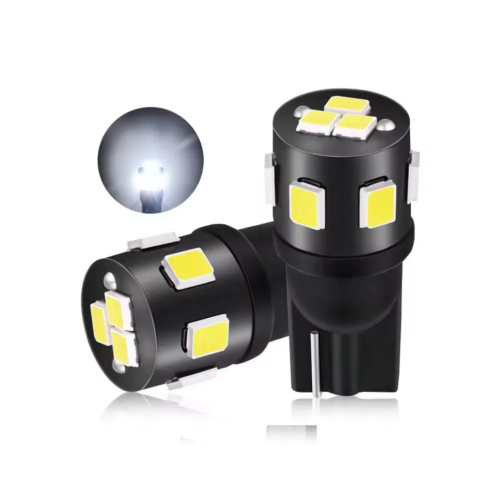 Светодиодная лампа T10 W5W 360° для авто, 12-24V