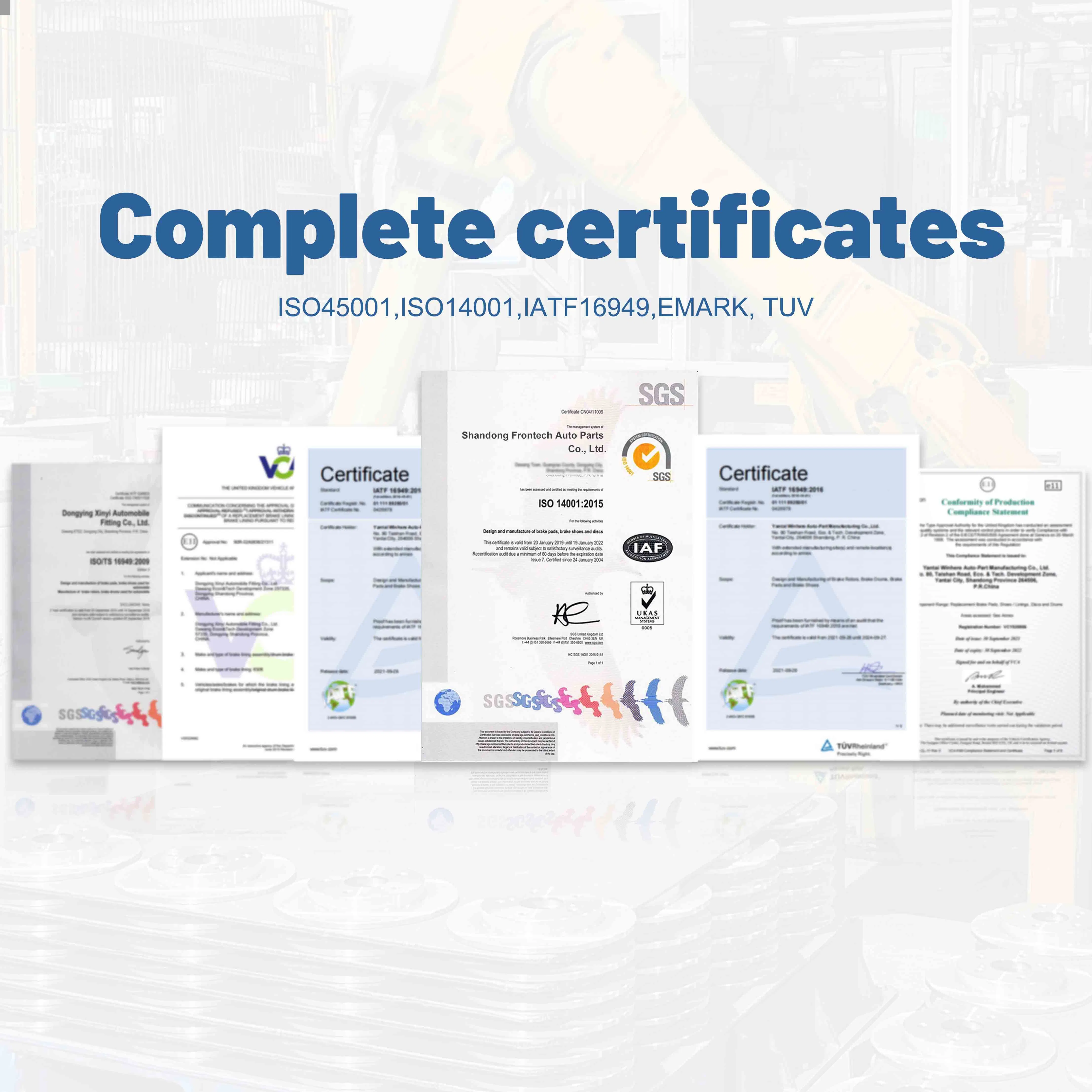 Тормозной диск Frontech 267мм для японских авто