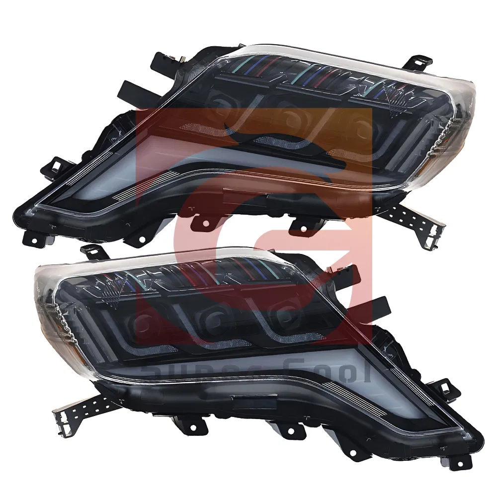Car Accessories Modification Car Replacement High Quality Car Flowing Headlights for Toyota Prado 2014-2017