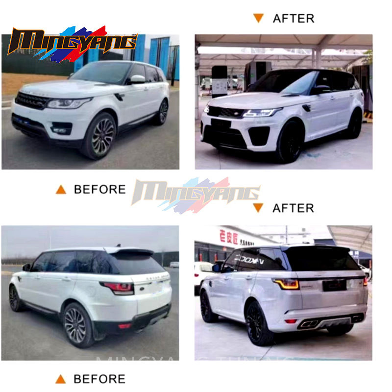 2014-2017 Covert to 2020 Sv-R Style for Range Rover Sport L494 SVR Bodykit