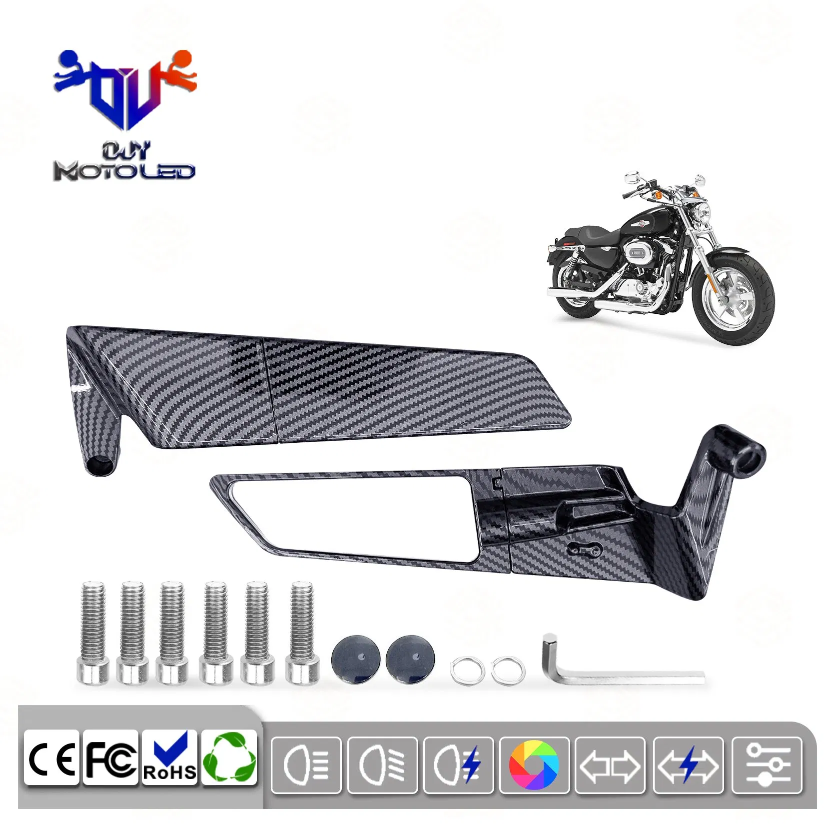 Essential off-Road Motorcycle Rearview Mirrors for Every Rider