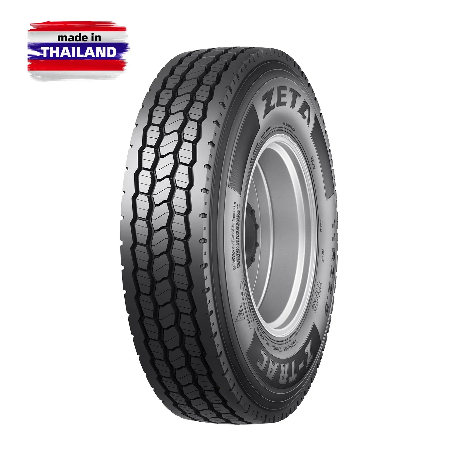 Truck Tyre Thai 315 80r22.5 385 65r22.5 295 80r22.5 295 75r22.5 250000kms Milleage 7 Years Quality 3 Times Retread Warranty ECE DOT Approved