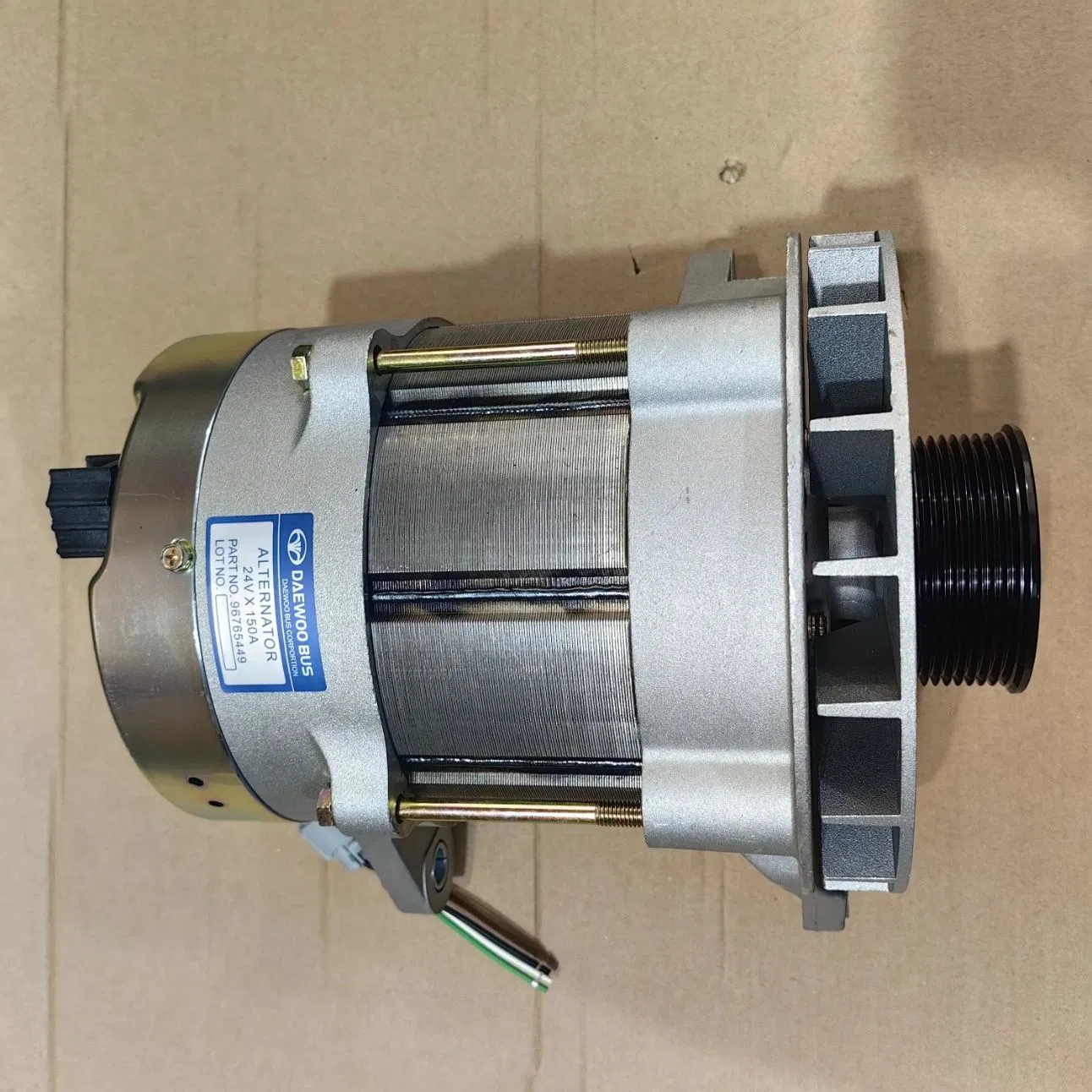 Truck Bus 24V 150A Alternator for Doosan Excavator/Marine/Generator Engine Parts 967654499 6765448