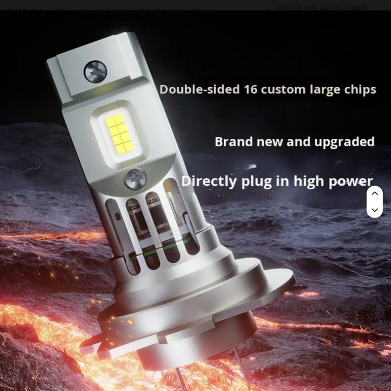 Type9003 50W Refited Reflector Car LED Headlights D8s Plug-in Integrated Headlights