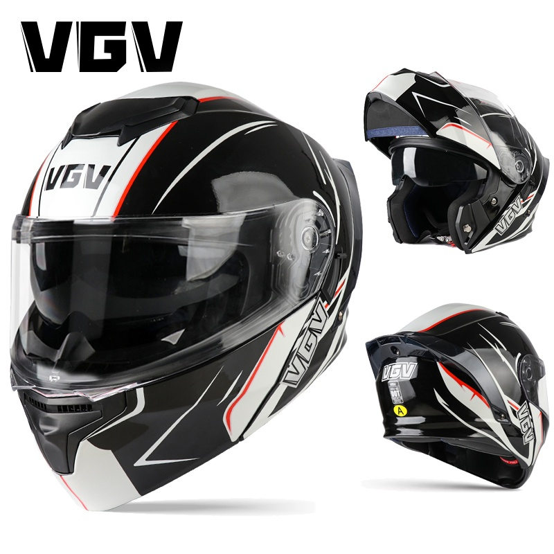 Vgv 92 The Aerodynamic Design of The Flip-up Helmet Makes Riding Smoother