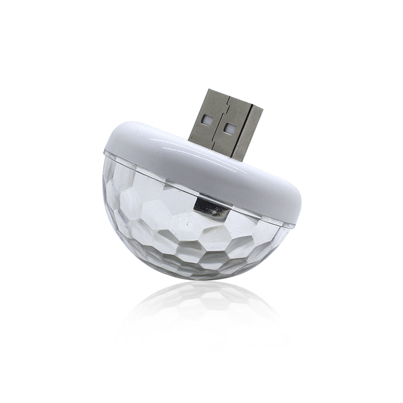 USB светодиодная лампа для авто с голосовым управлением